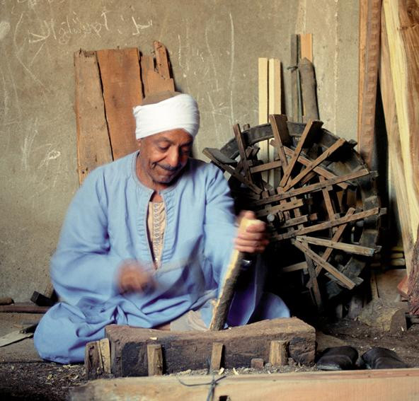 Waterwheels in Al Faiyum-法尤姆必去景点