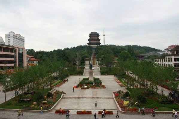 威海环翠楼公园-威海市必去景点