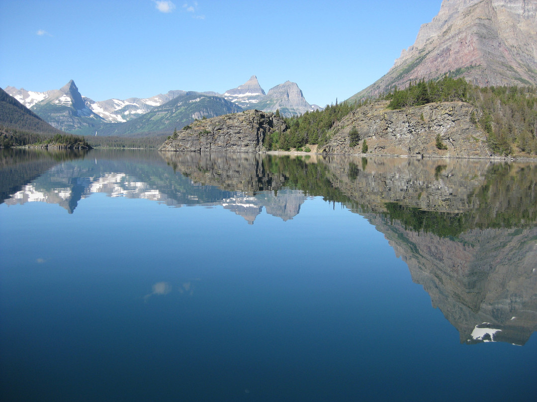 St. Mary Lake-冰河国家公园必去景点