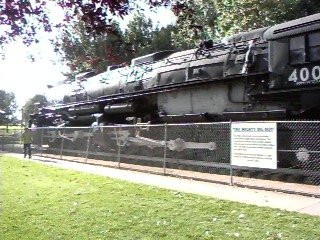 Big Boy Steam Engine-夏延必去景点