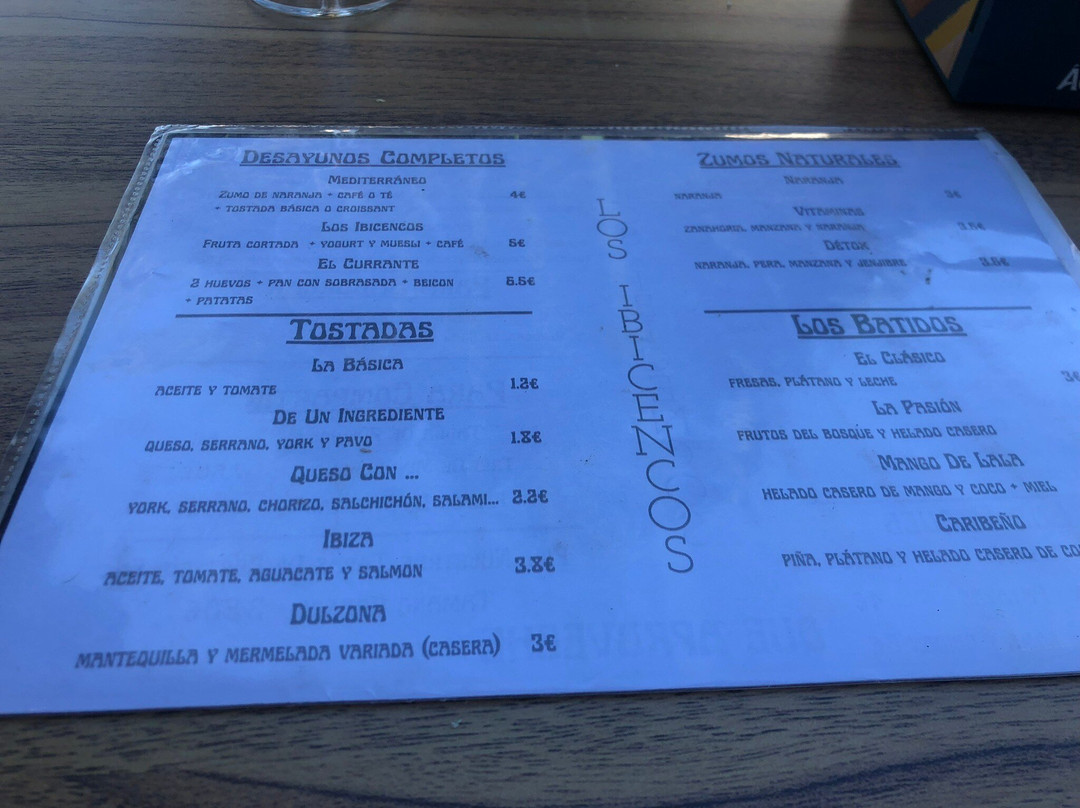 Tapería-café Los Ibicencos