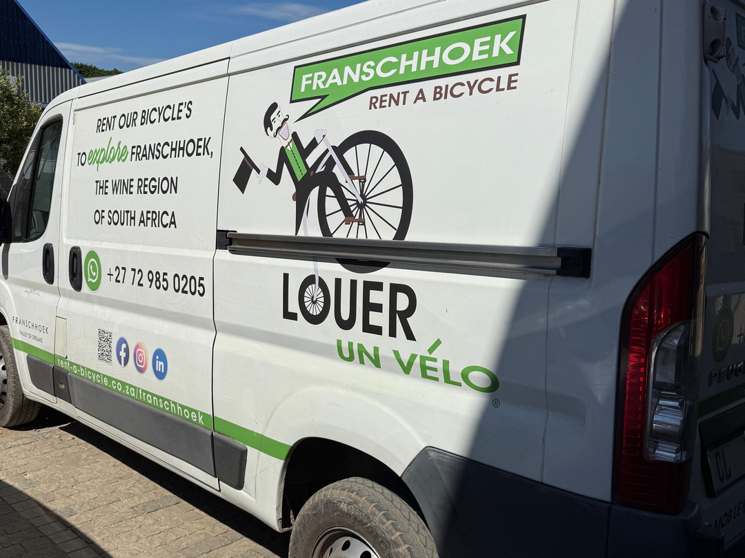 Franschhoek Rent a Bicycle /  Louer un Vèlo-法兰舒克必去景点