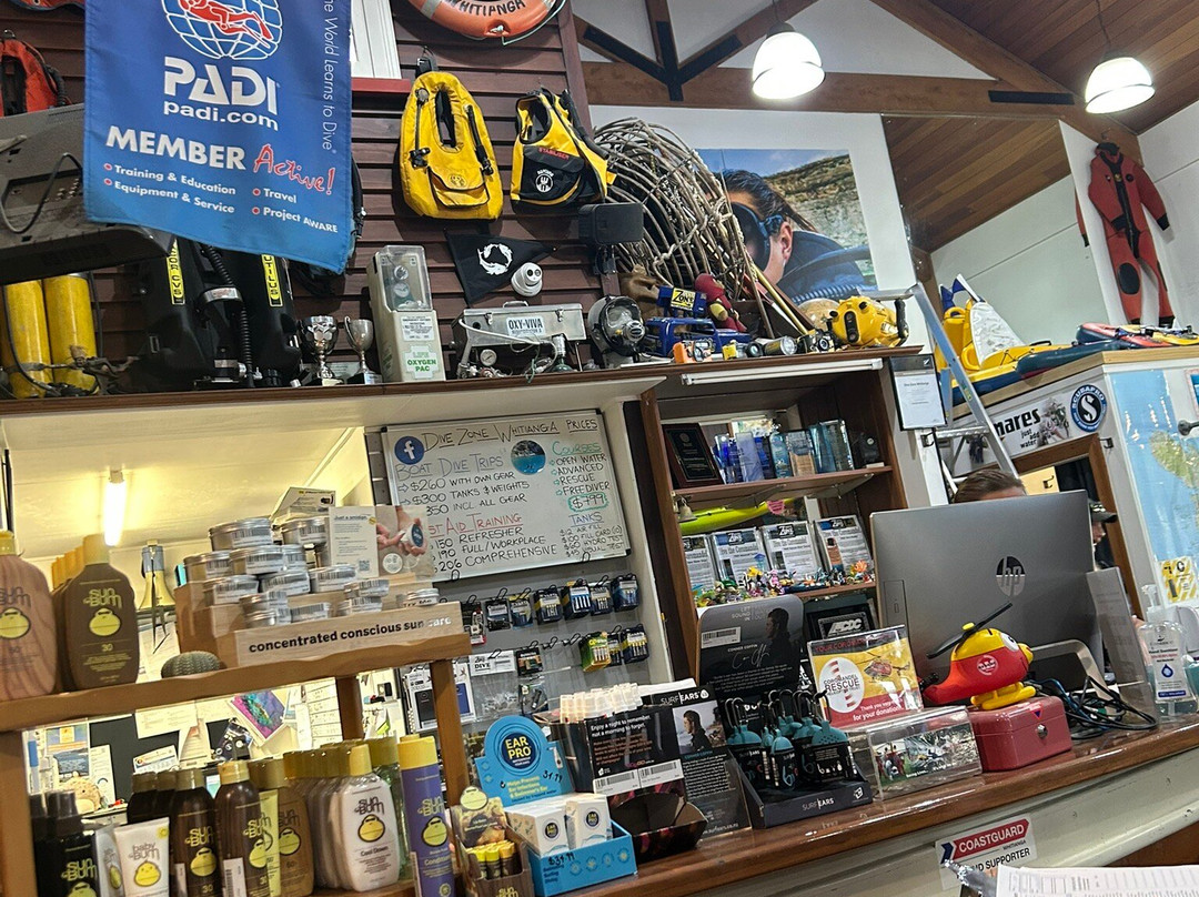 Dive Zone Whitianga-菲蒂昂格必去景点