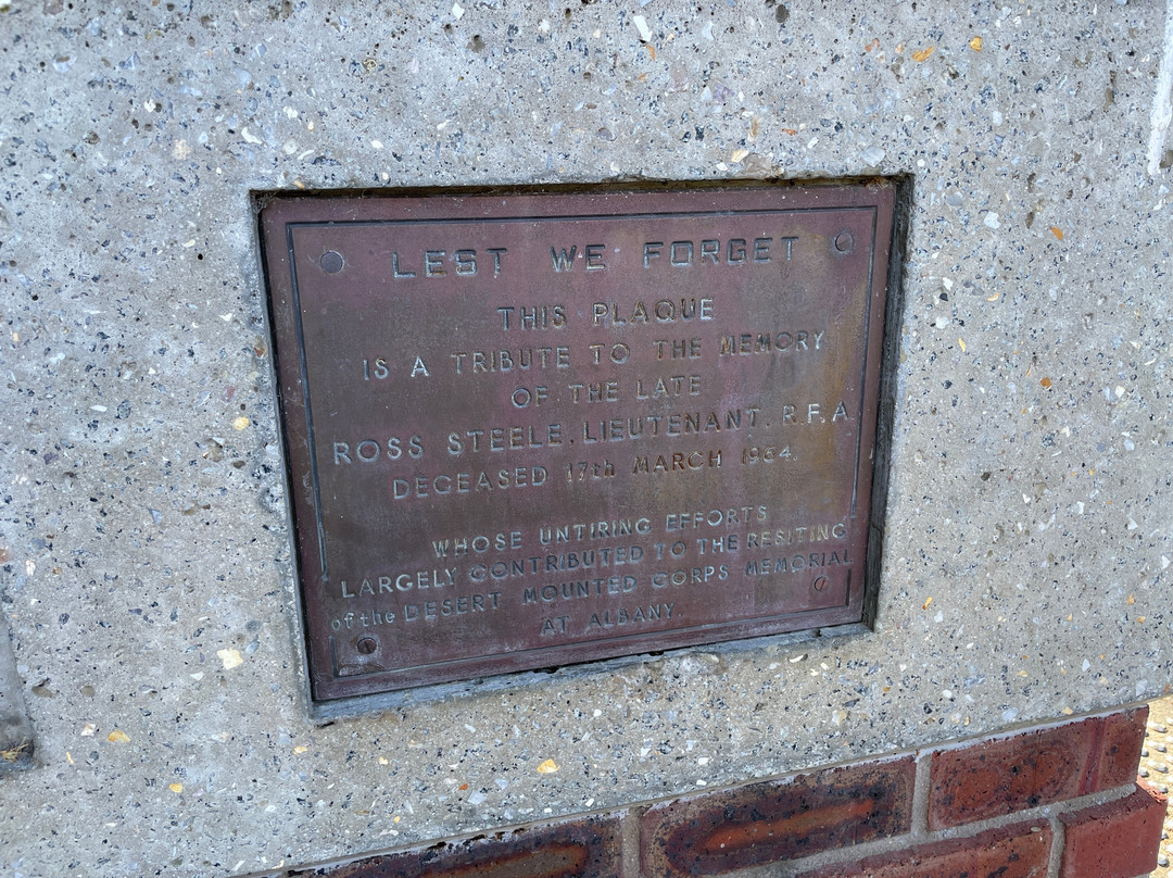 Desert Mounted Corps Memorial-奥尔巴尼必去景点