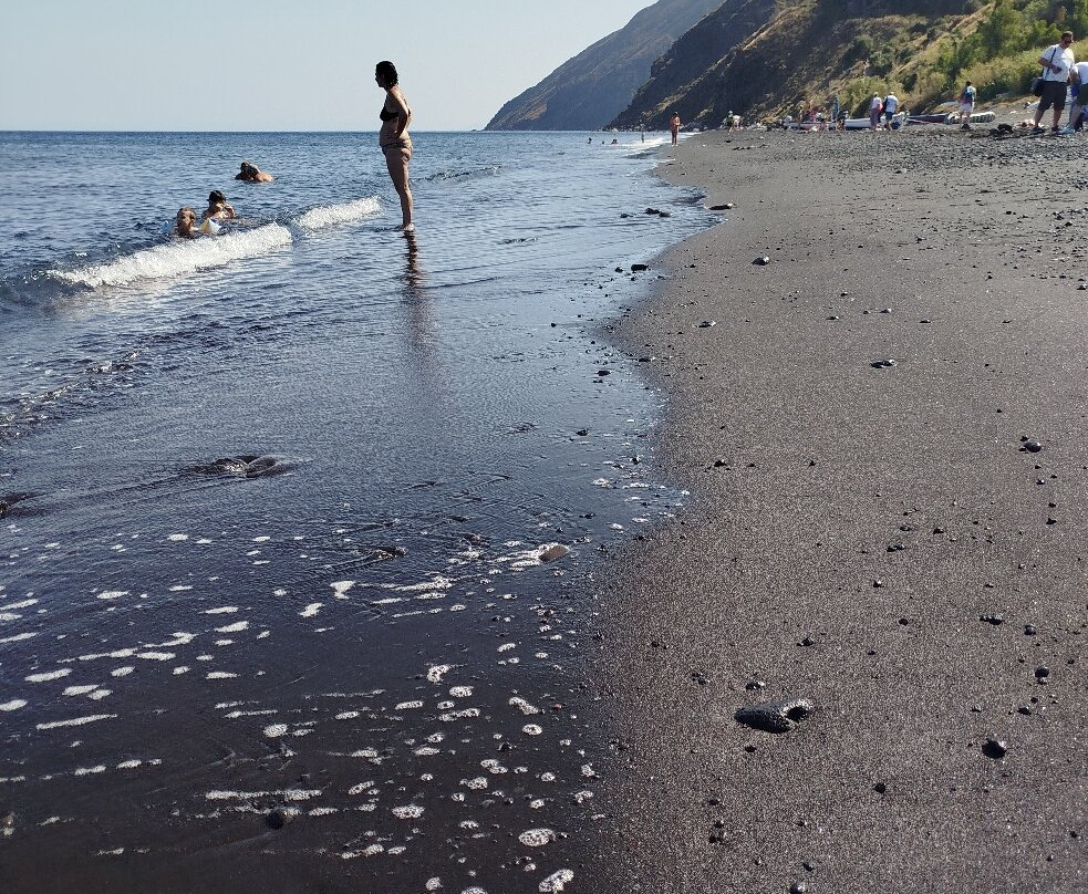 Spiaggia Nera-Stromboli必去景点