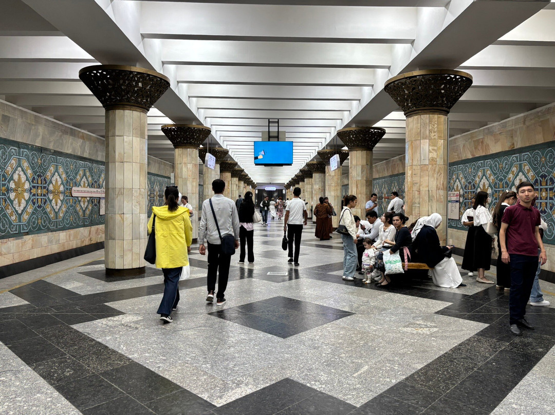 Tashkent Metro-塔什干必去景点