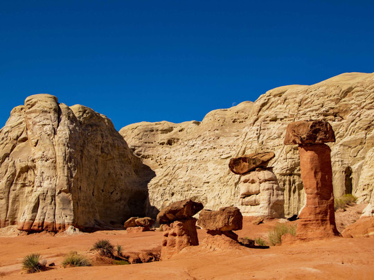 Paria Rimrocks Toadstool Hoodoos-比格沃特必去景点