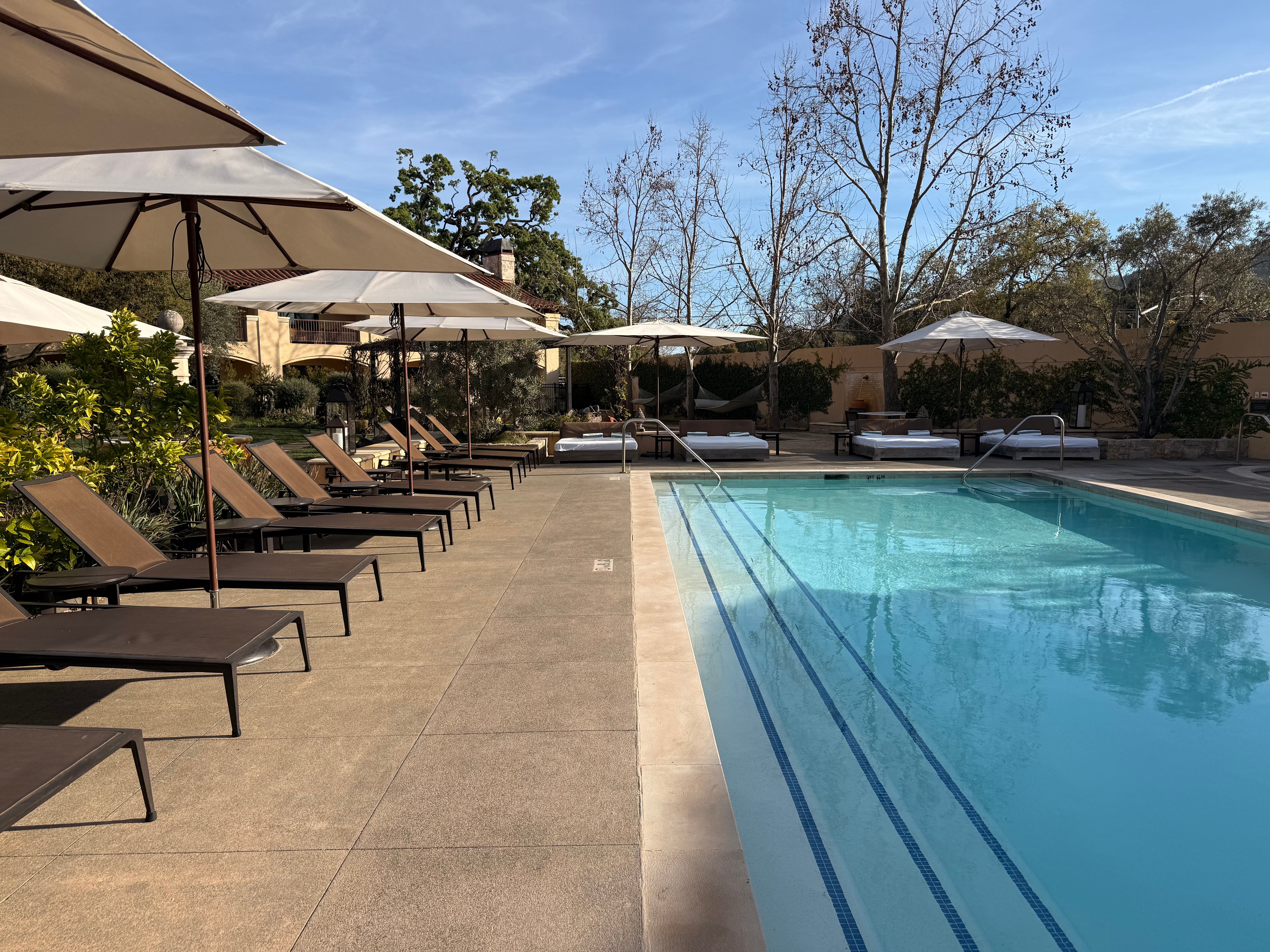 纳帕谷小屋酒店-泳池