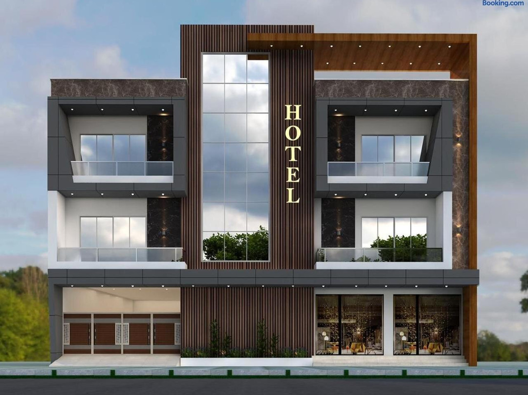 The Narendra hotel 700m away from the Ram Mandir