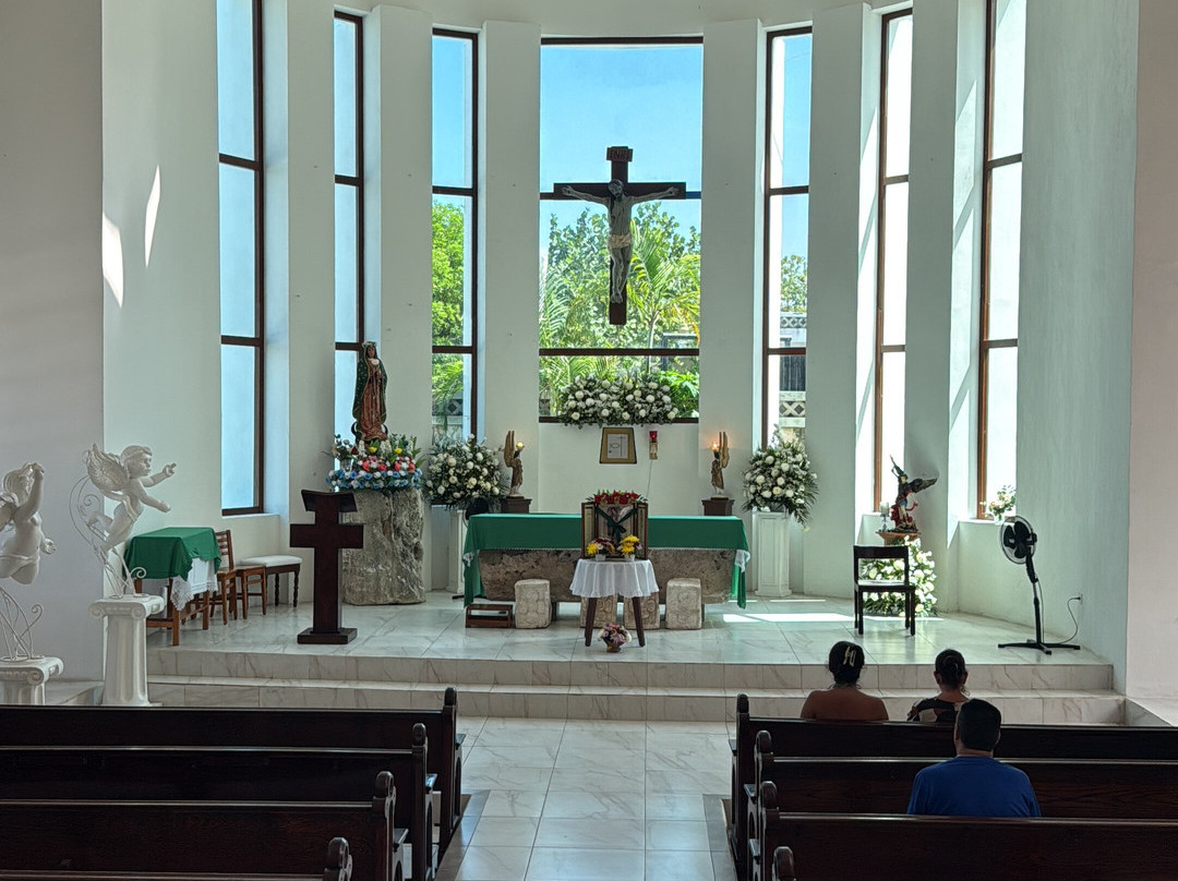Capilla Santa Cruz-San Miguel de Cozumel必去景点