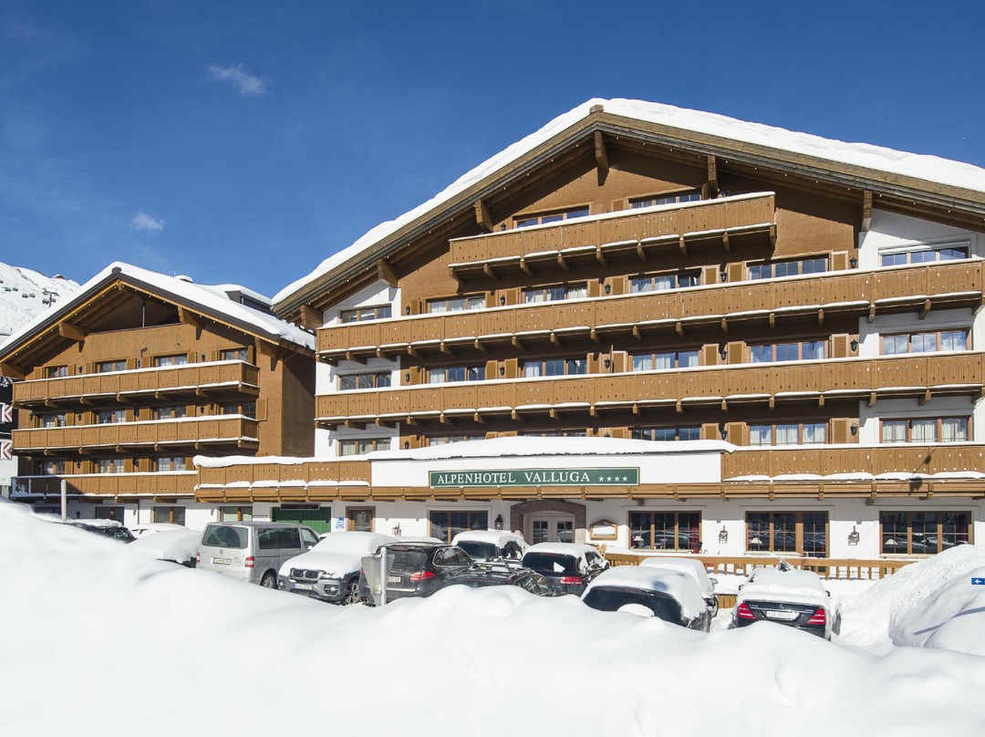 Zurs酒店住宿-Alpenhotel Valluga