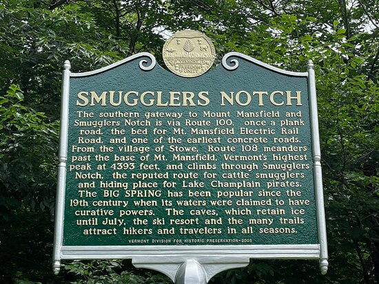 Smugglers Notch State Park-斯托必去景点