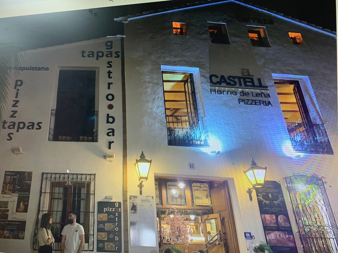 Pizzeria El Castell Puerto. Altea