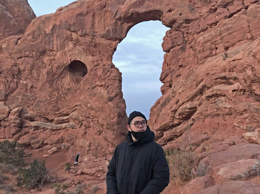 Partition Arch-拱门国家公园必去景点