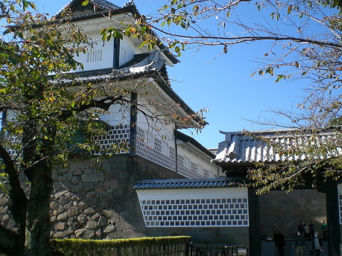 Kanazawa Castle Ishikawa Gate-金泽市必去景点