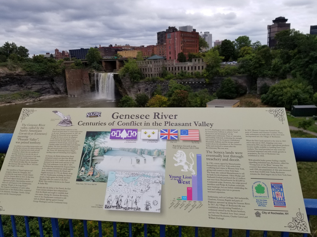Genesee River's High Falls景点图片