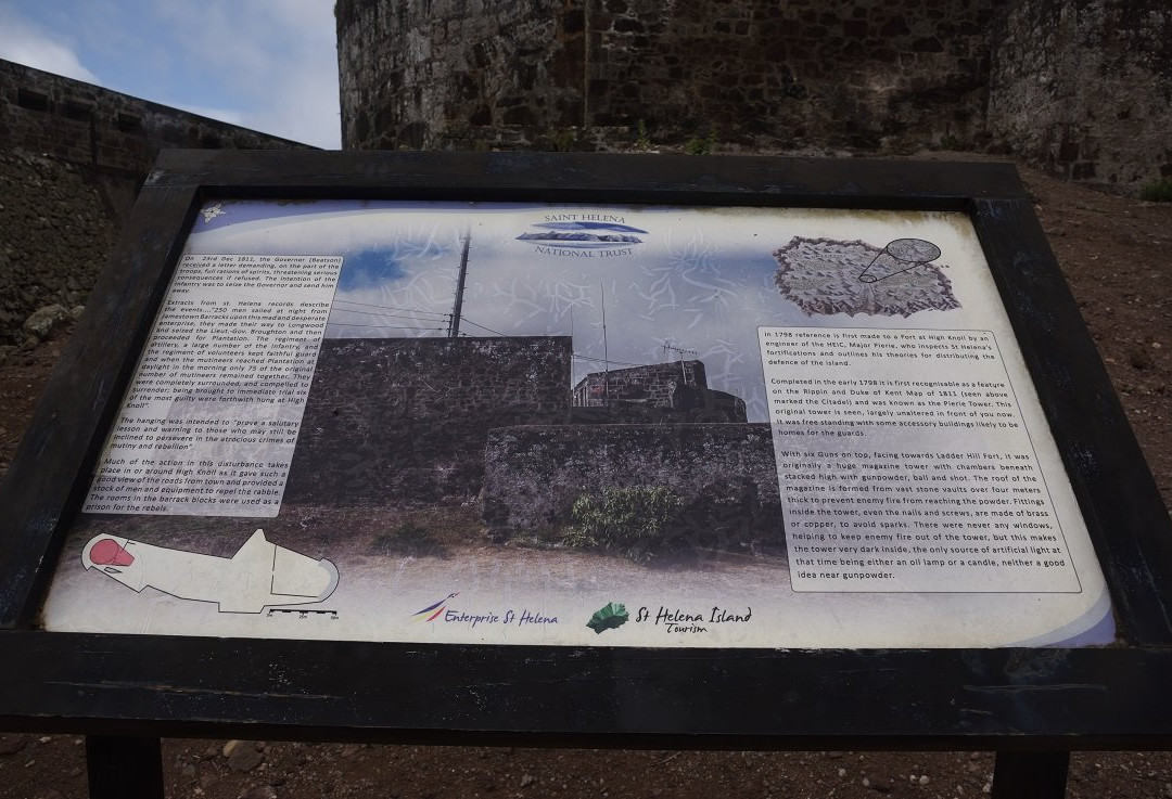 High Knoll Fort-St Helena Island必去景点