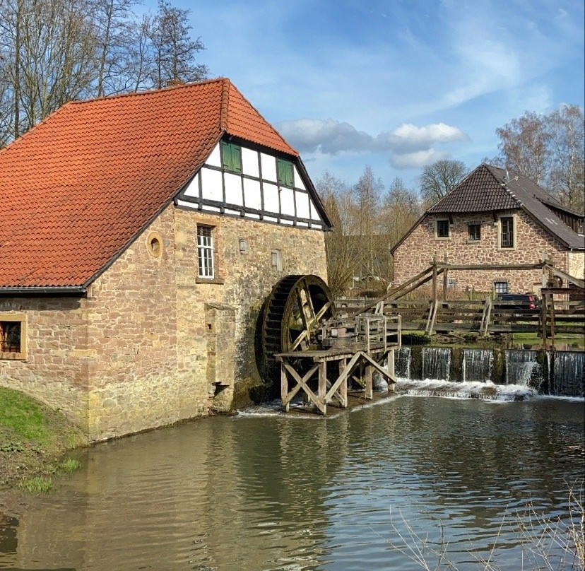 Ölmühle mit Wasserrad景点图片