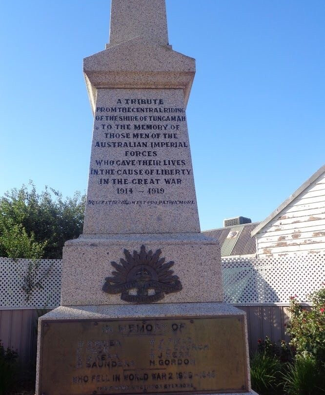 Tungamah War Memorial-Tungamah必去景点