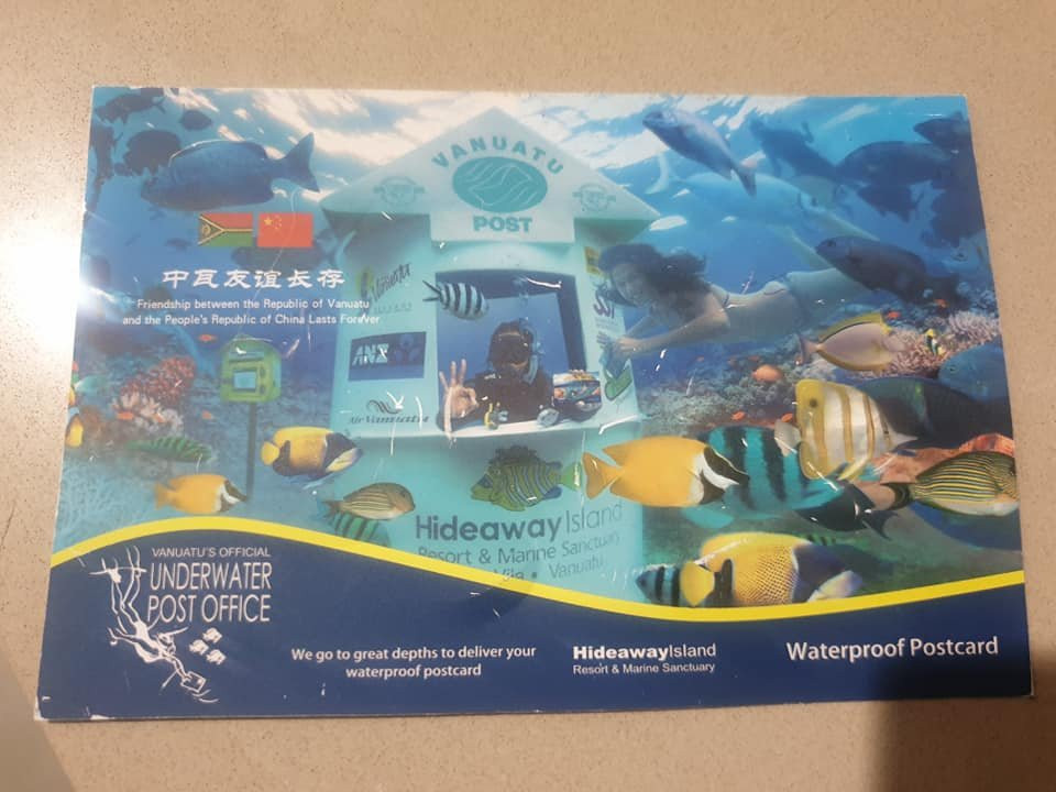 Underwater Post Office-维拉港必去景点