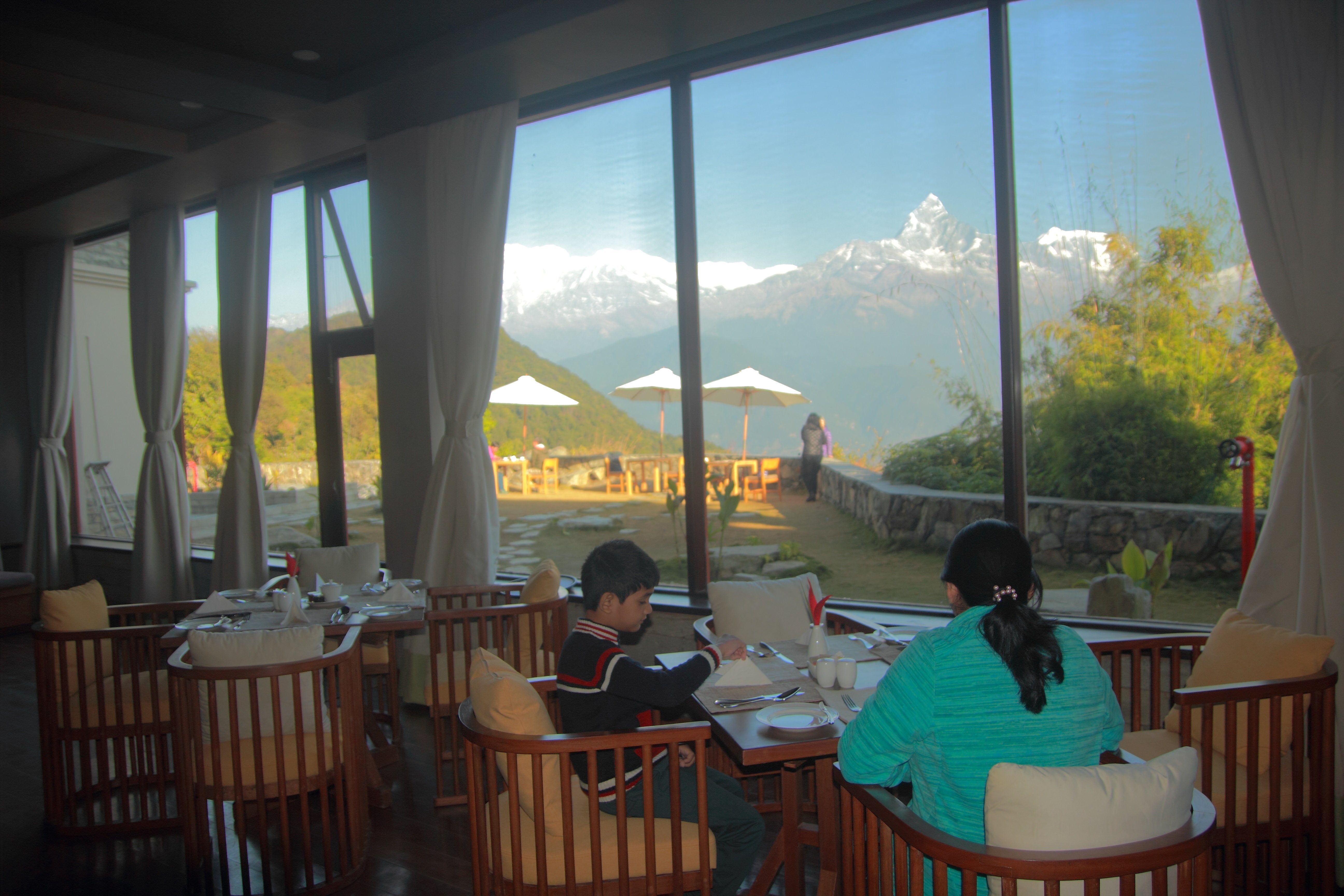 Hotel Annapurna View Sarangkot-餐饮