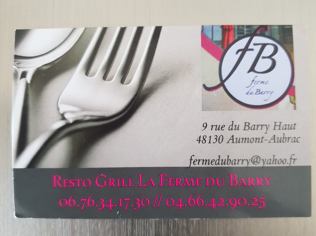 La Ferme du Barry主图