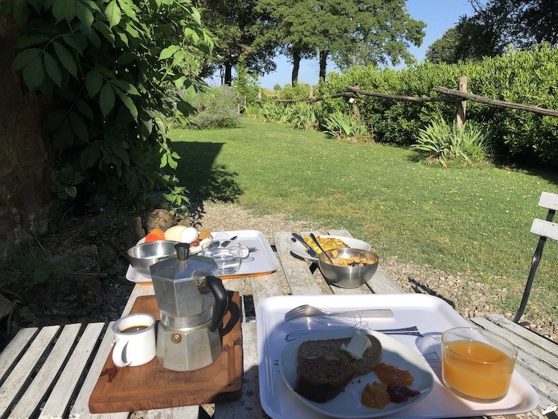 Agriturismo Biologico Sant'Egle-餐饮