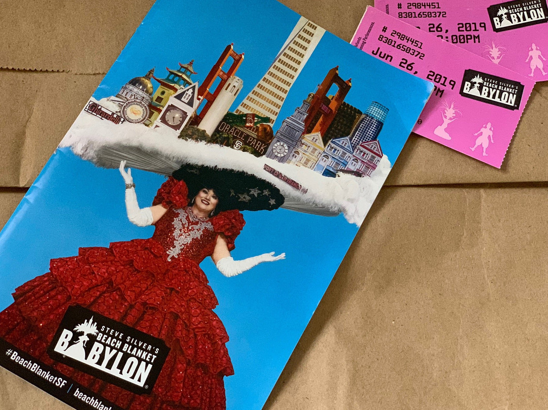 巴比伦沙滩摊子-旧金山必去景点