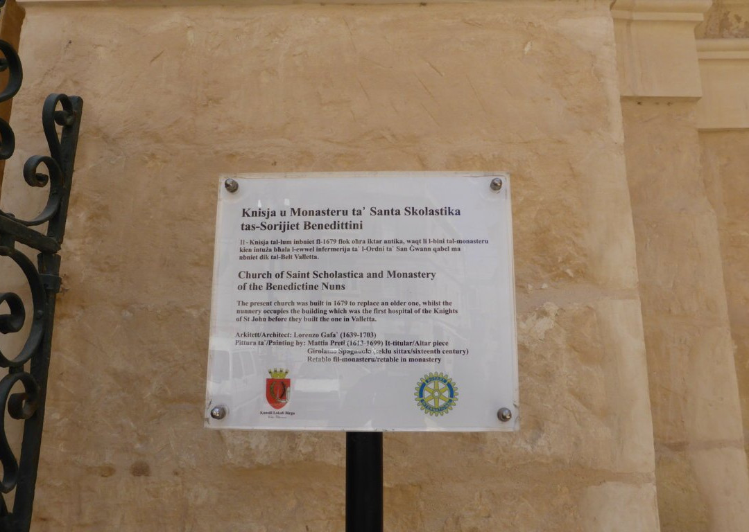 St Anne’s church (Santa Scholastica) - Knisja Sant'Anna (Santa Skolastika)-毕尔古必去景点