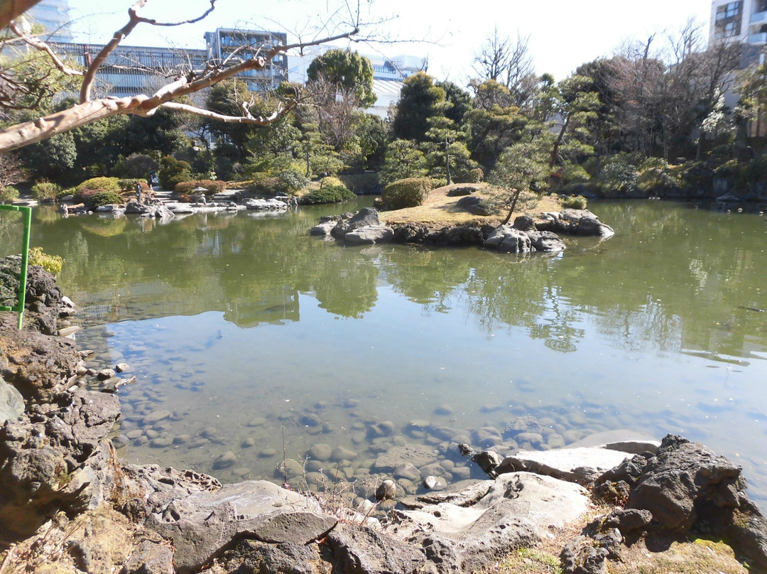 安田庭园旧址景点图片