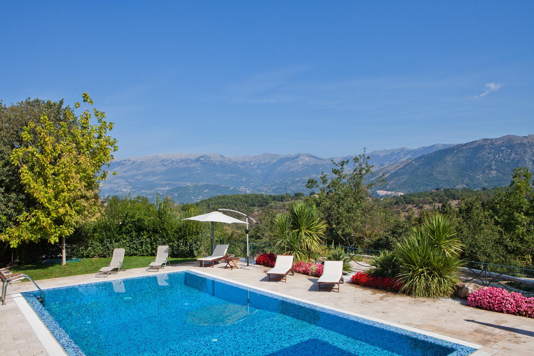 B&B Colle Visconti-泳池