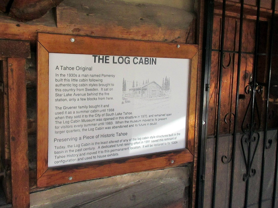 Lake Tahoe Historical Society Museum景点图片