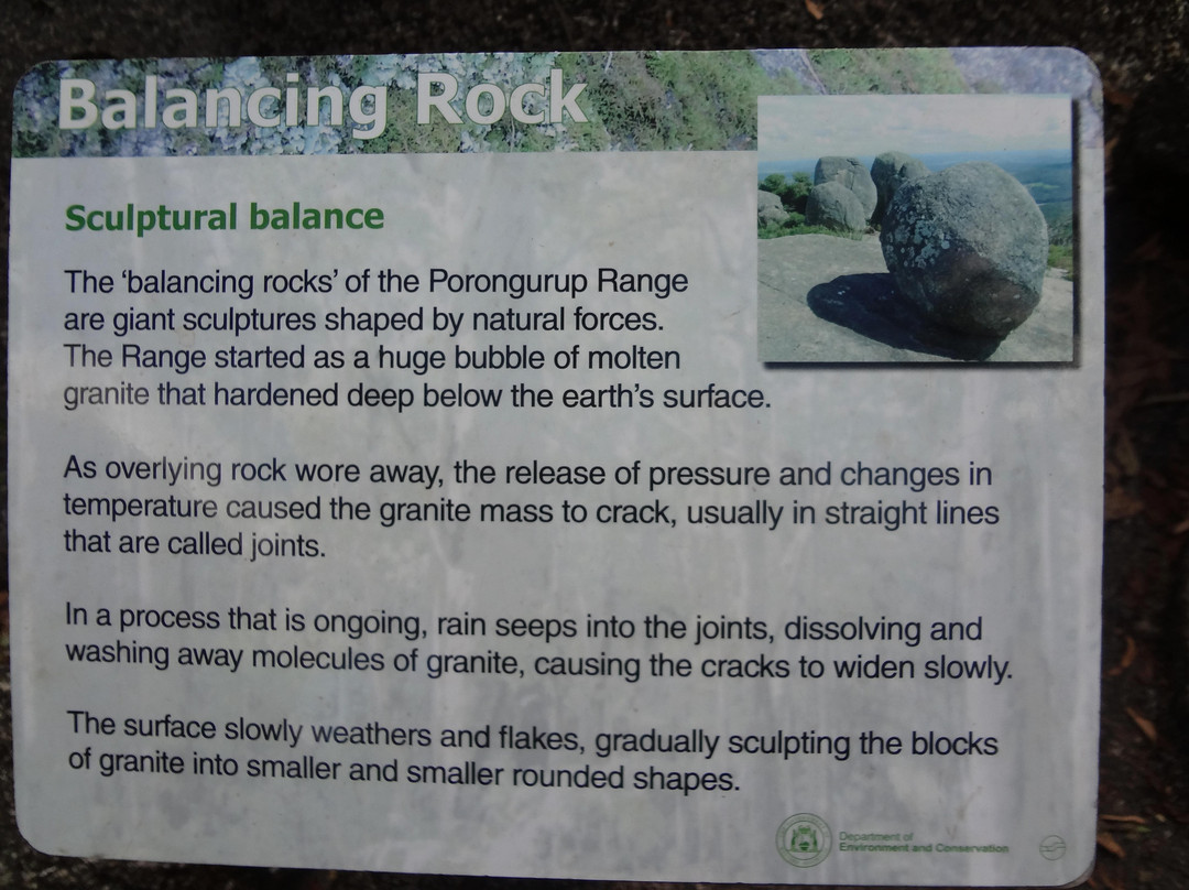 Balancing Rock-Porongurup National Park必去景点