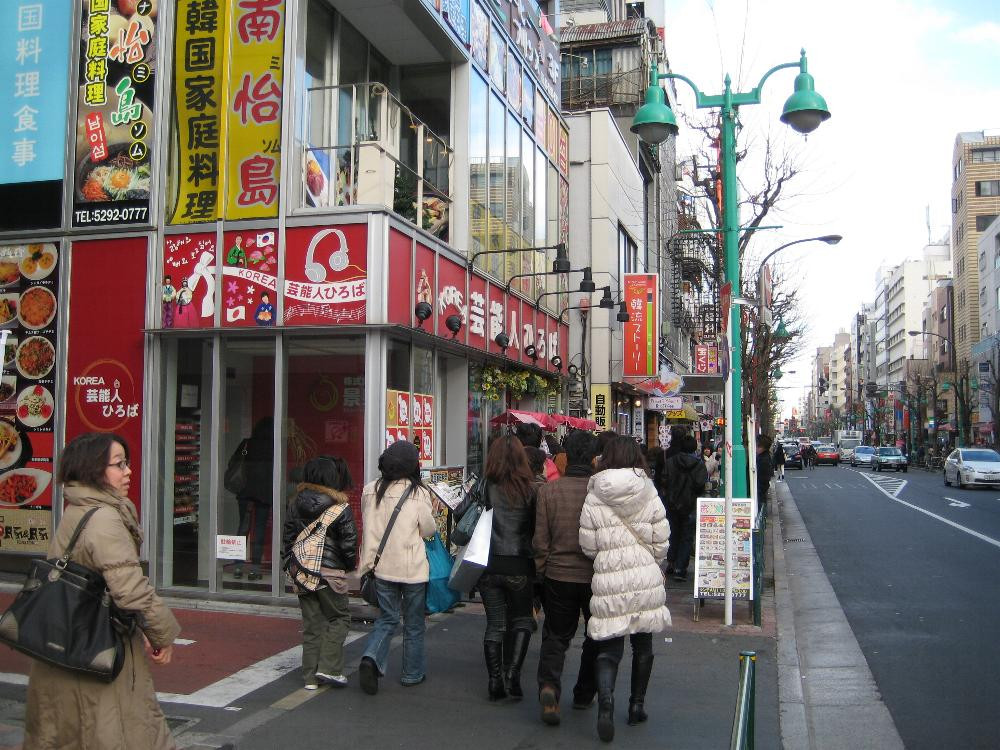 新大久保韩国城-新宿区必去景点