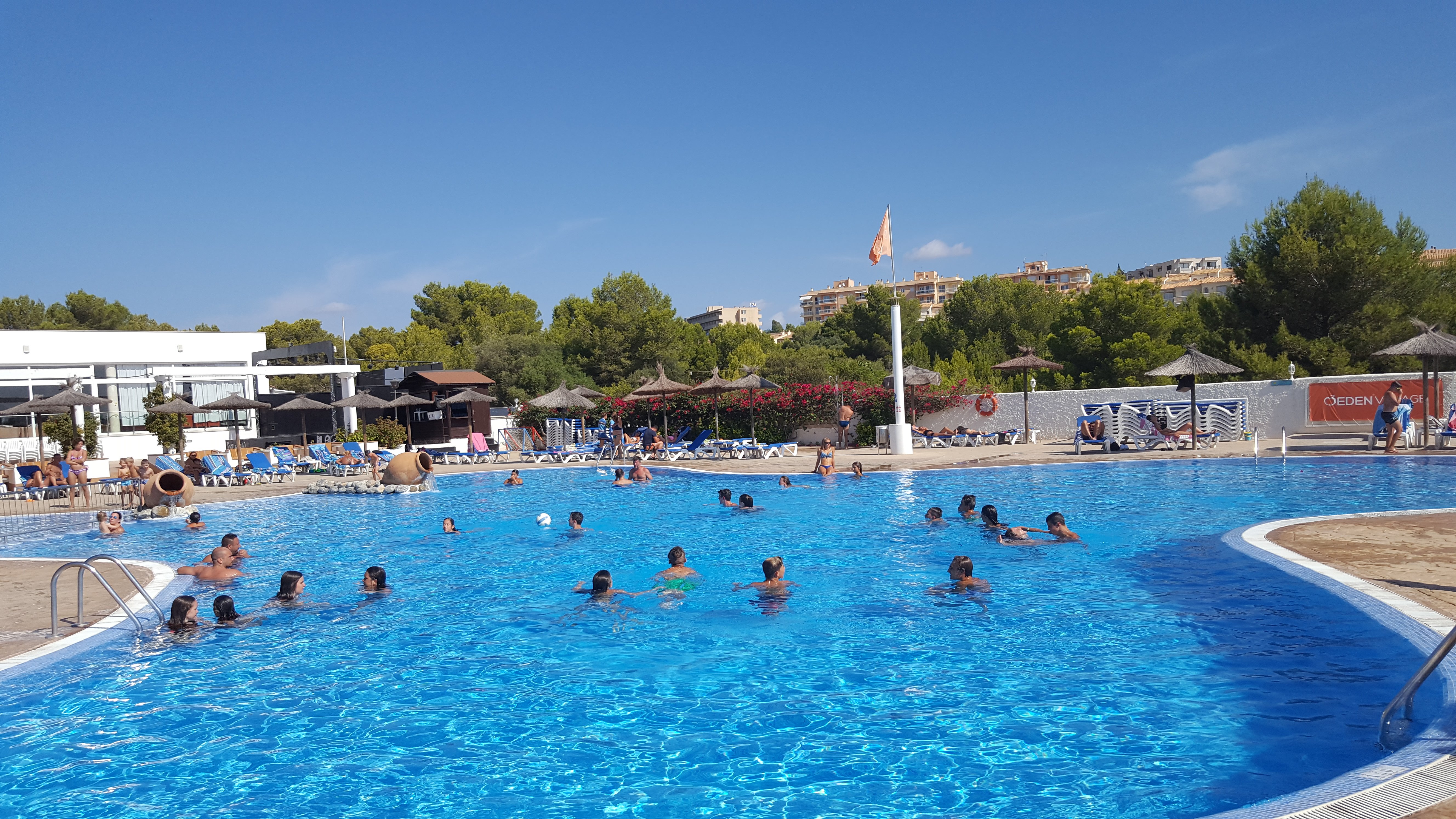 Club Cala Domingos-泳池
