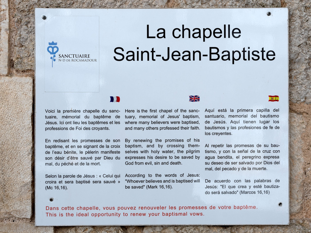 Chapelle Saint - Jean Baptiste-罗卡马杜尔必去景点