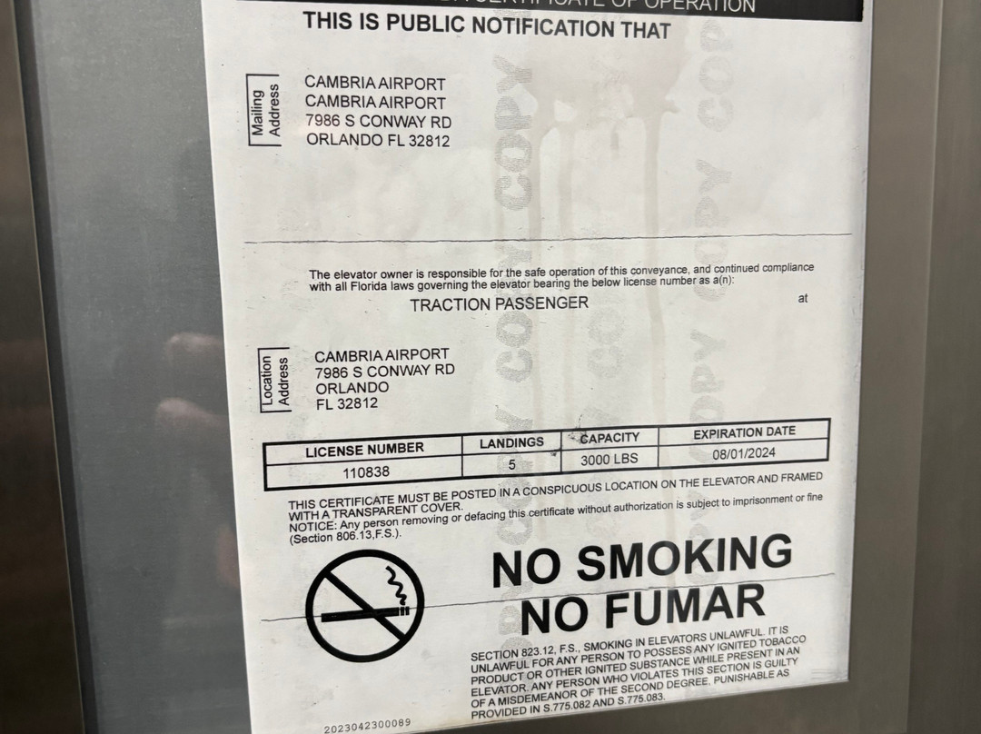 Cambria Hotel Orlando Airport主图