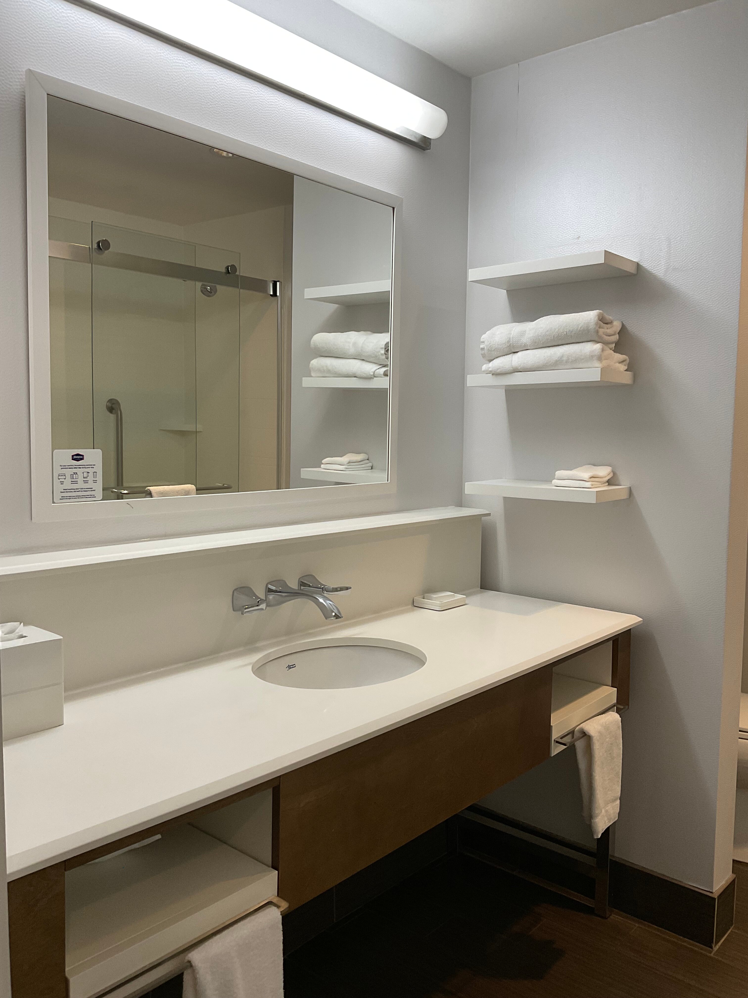 Hampton Inn Ft. Lauderdale/pompano Beach-浴室
