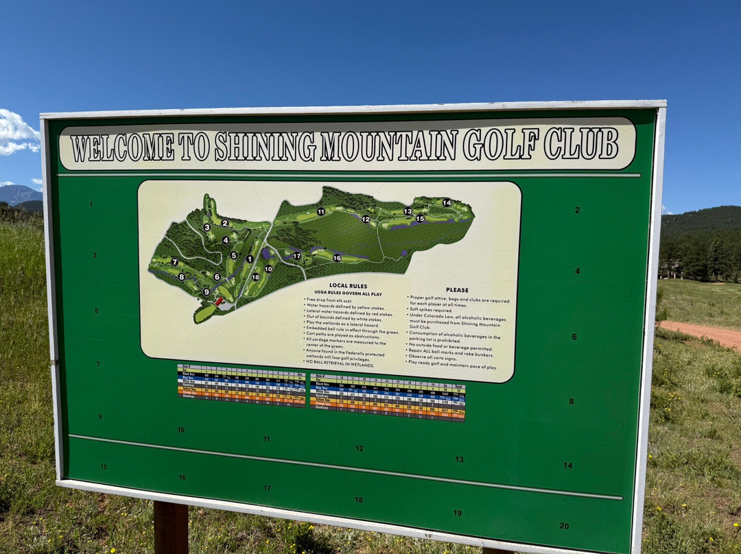 Shining Mountain Golf Course-Woodland Park必去景点