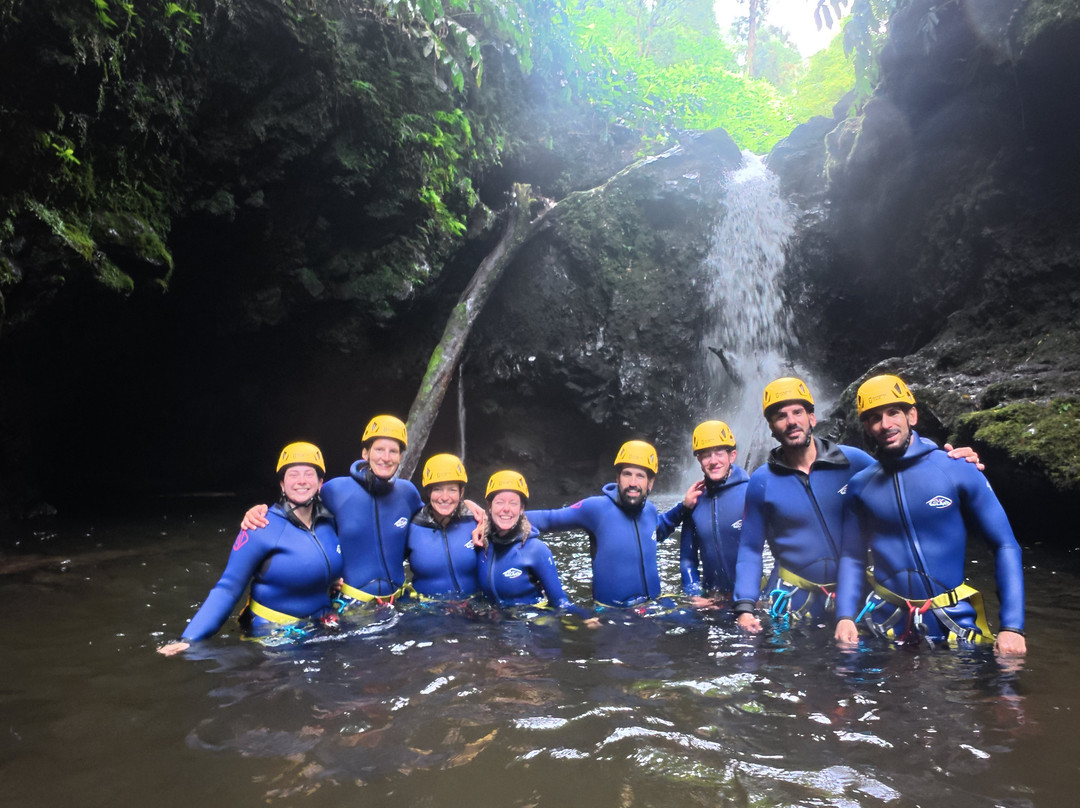 São Miguel: Experiência de Canyoning na Ribeira dos Caldeirões-Nordeste必去景点