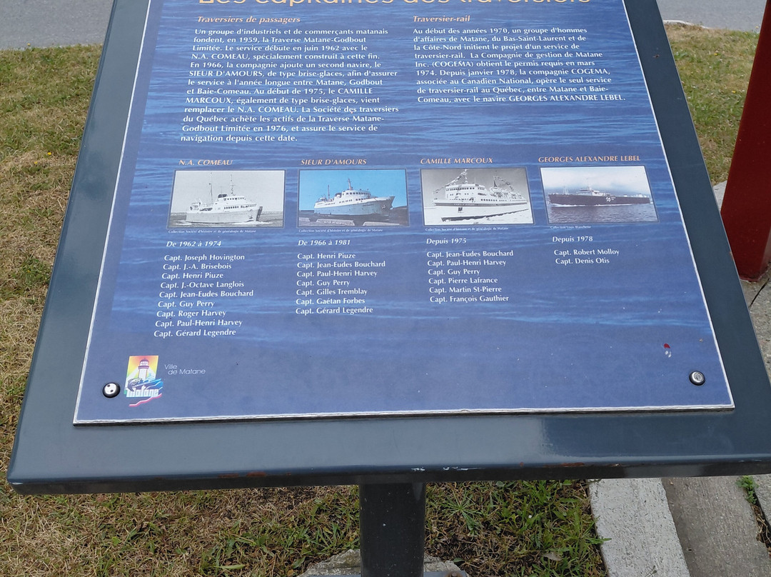 Promenade Des Capitaines-Matane必去景点