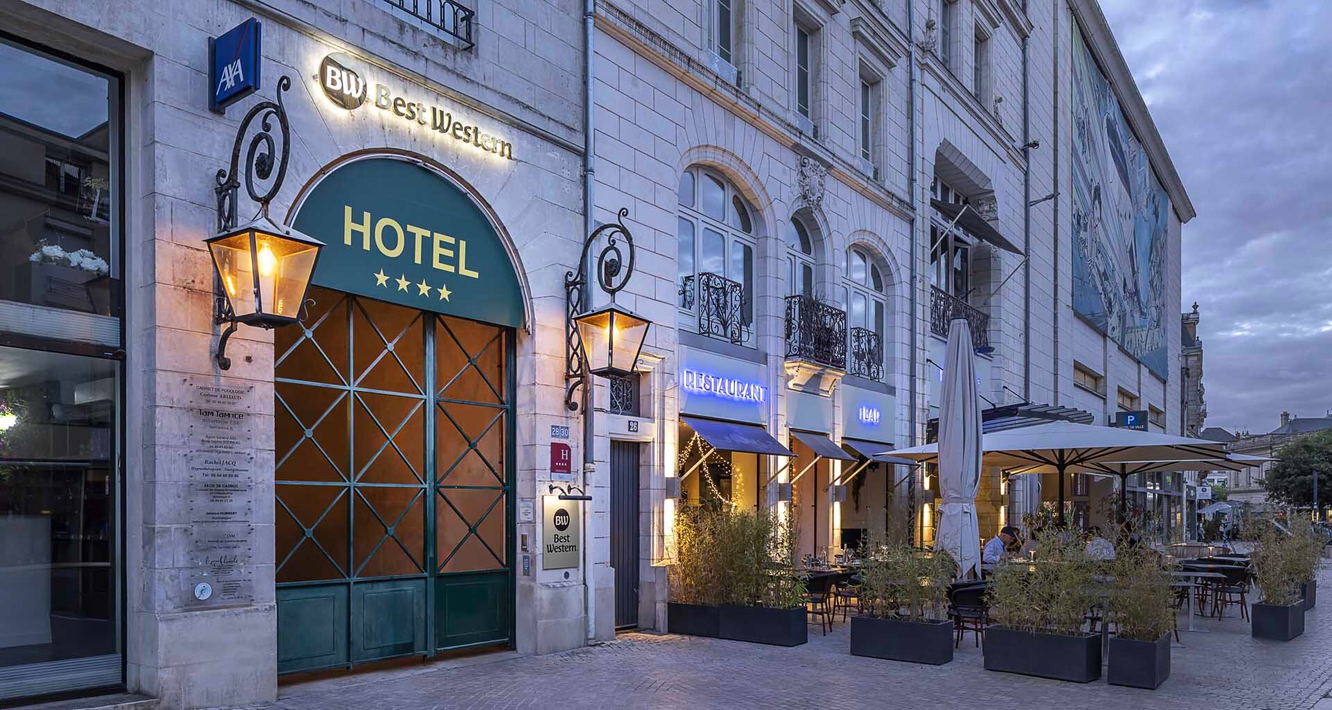 Best Western Poitiers Centre Le Grand Hotel-浴室