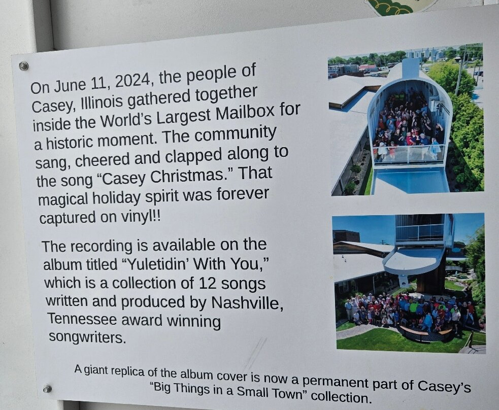 World's Largest Mailbox-Casey必去景点