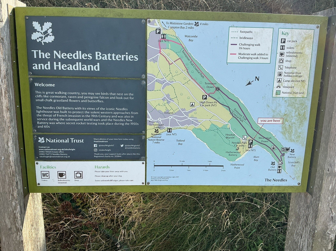 尼德尔斯古炮台-Totland必去景点