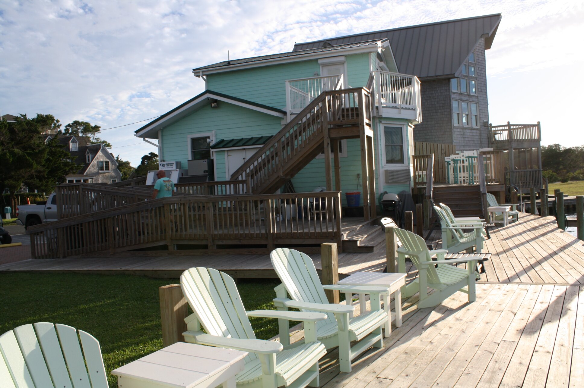 The Ocracoke Harbor Inn-浴室