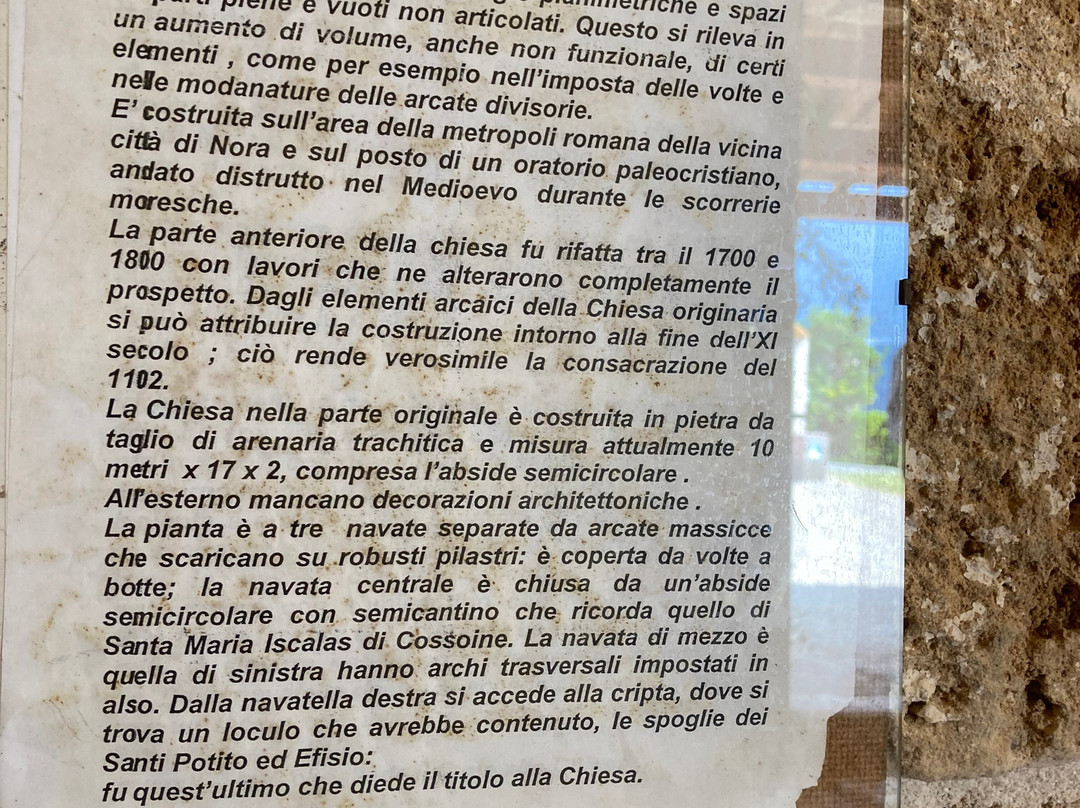 Chiesa di Sant'Efisio-普拉必去景点
