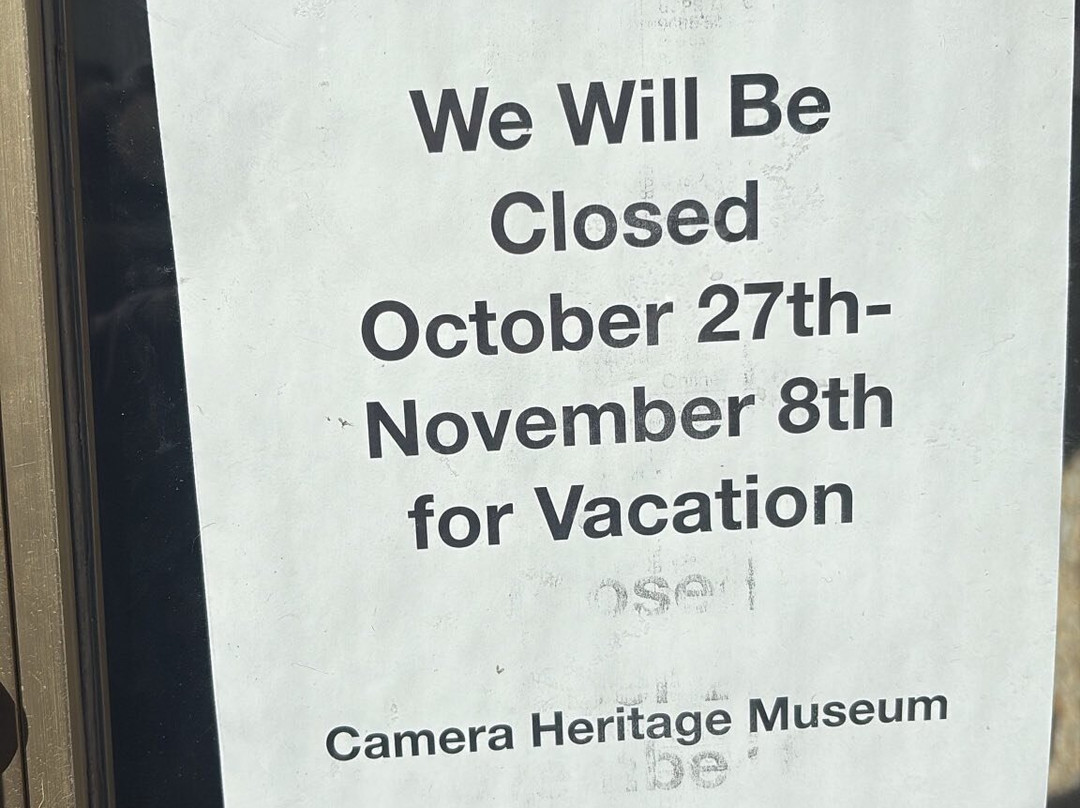 Camera Heritage Museum-斯汤顿必去景点