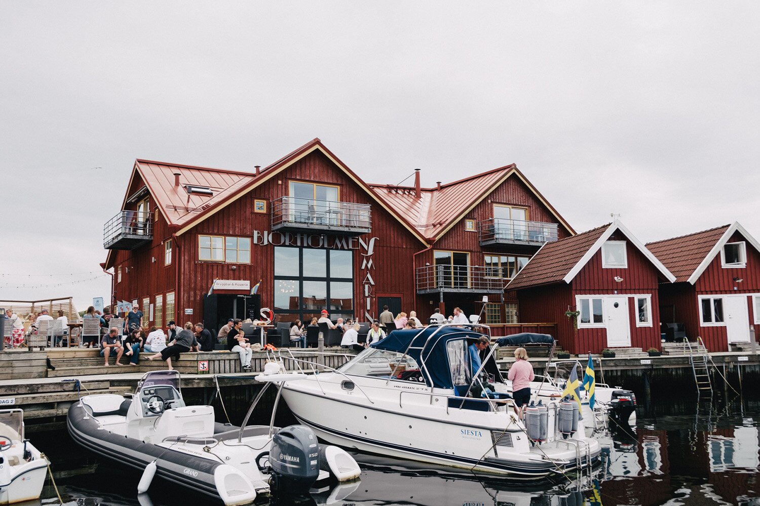 Björholmen Marina & Hotell-浴室