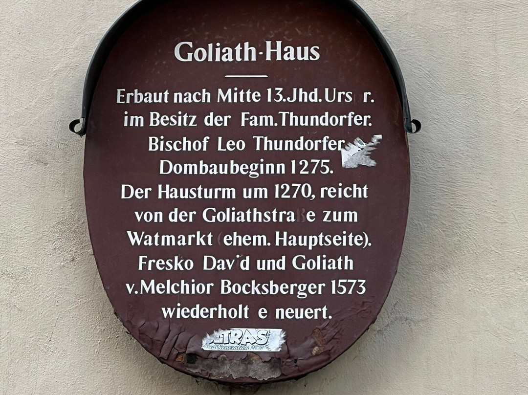 Goliathhaus-雷根斯堡必去景点