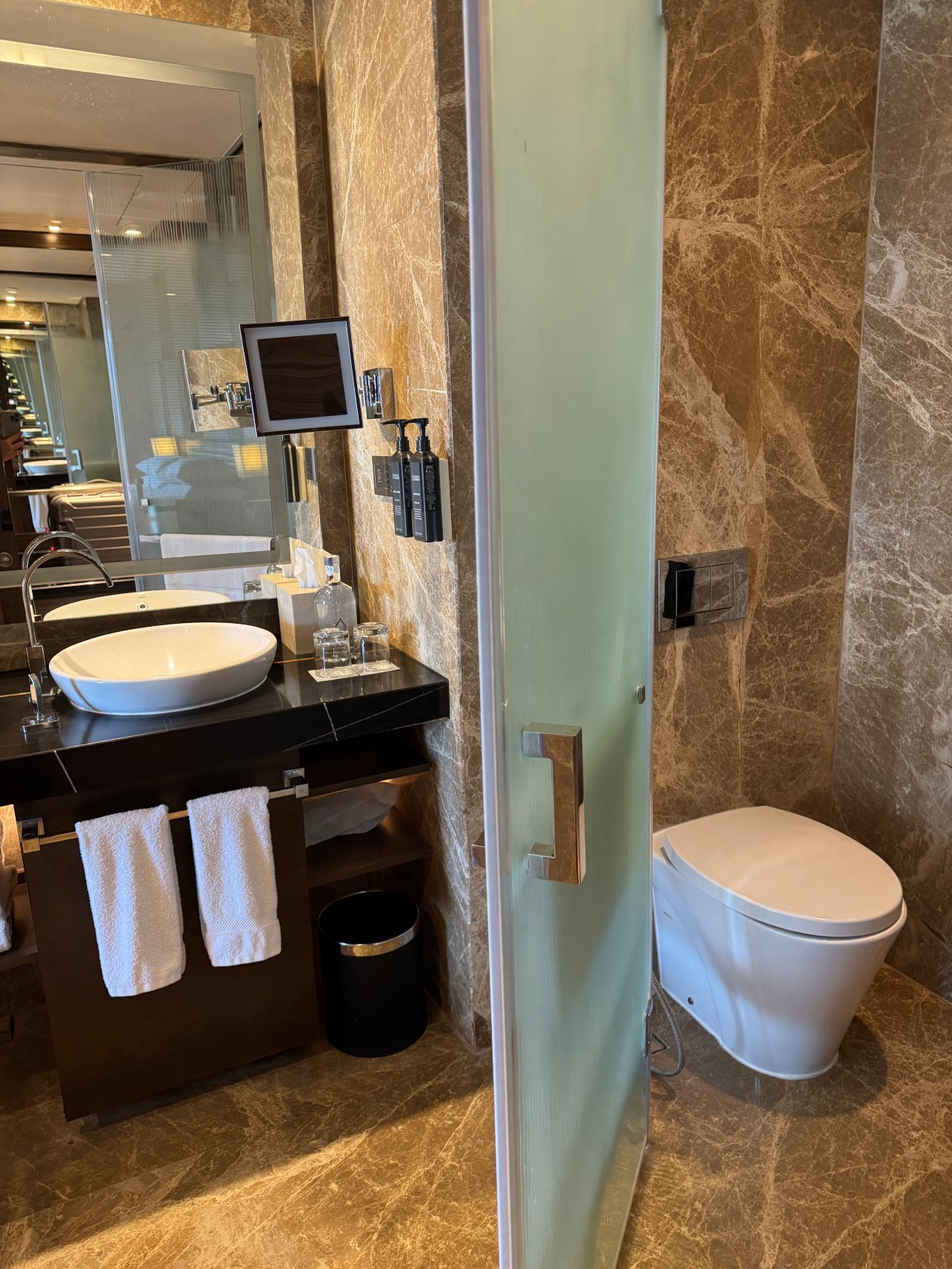 班加罗尔怀特菲尔德喜来登大酒店及会议中心-浴室